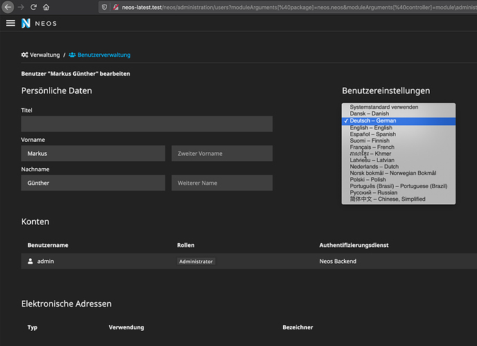User Module
