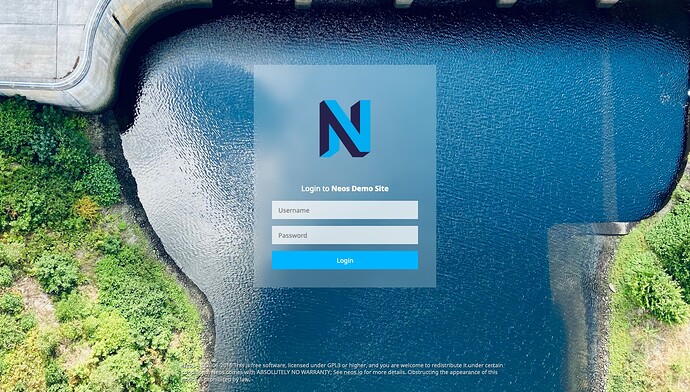 Neos Login Talsperre