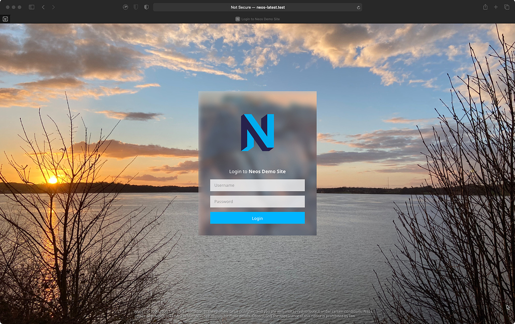 Neos 6 0 Login Wallpaper Creating Neos Flow Discuss Neos The 